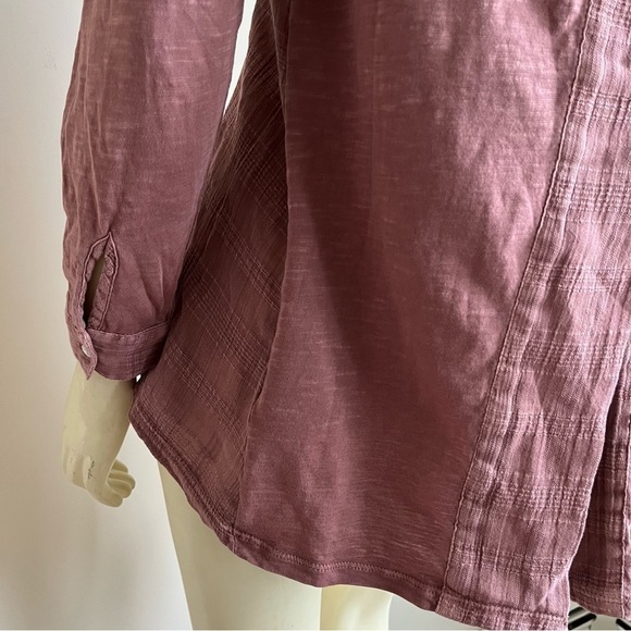 NWT Soft Surroundings Women’s L'Enchanté Floral Embroidered Blouse Rose PM - Picture 9 of 16